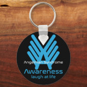 Angleman Syndrome Awareness Sleutelhanger (Voorkant)