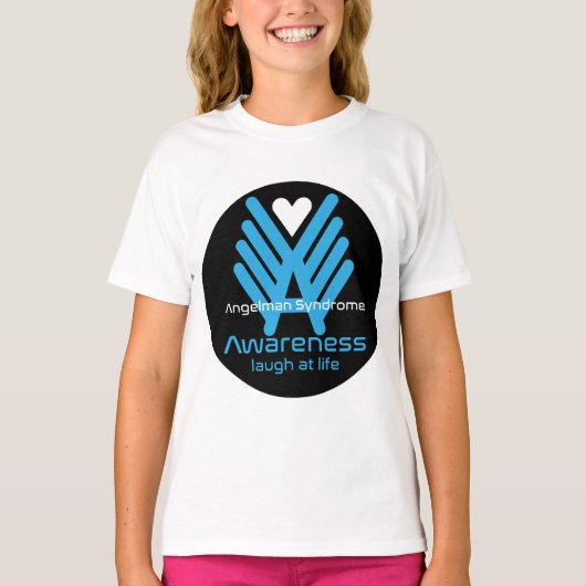 Angleman Syndrome Awareness T-shirt (Voorkant)