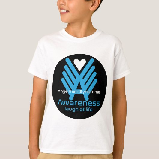Angleman Syndrome Awareness T-shirt (Voorkant)