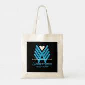 Angleman Syndrome Awareness Tote Bag (Achterkant)