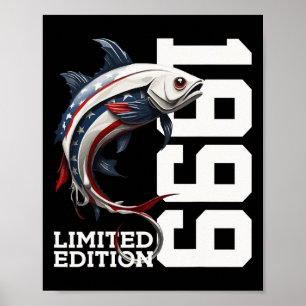 Angler 26th Birthday Gevist Limited Edition 1999 Poster
