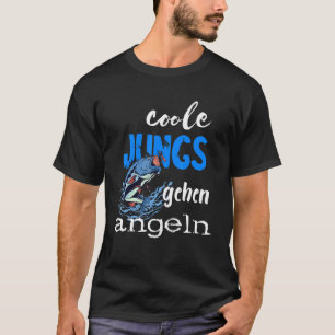 Angler Cool Boys die lopen, Vist vis T-shirt
