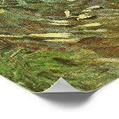 Angler en boot van Gogh op de Pont de Clichy Poster (Hoek)