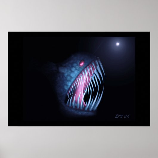 Angler Fish Poster (Voorkant)