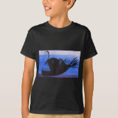 Angler Fish Silhouette T-shirt (Voorkant)
