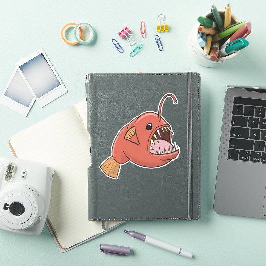 Angler Fish Sticker (iPad Cover)