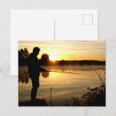 Angler Goedemorgen Briefkaart (Voorkant / Achterkant)