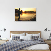 Angler Goedemorgen Canvas Afdruk (Insitu (Slaapkamer))