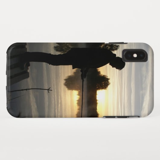 Angler Goedemorgen Case-Mate iPhone Case (Achterkant (horizontaal))