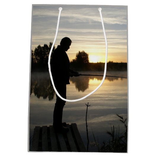 Angler Goedemorgen Medium Cadeauzakje (Achterkant)