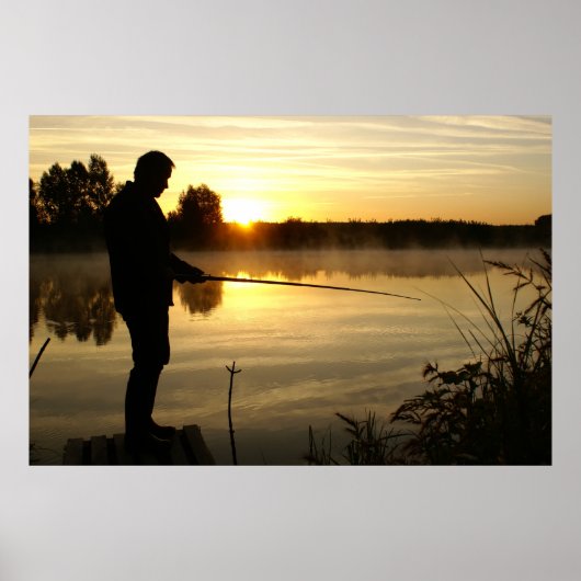 Angler Goedemorgen Poster (Voorkant)