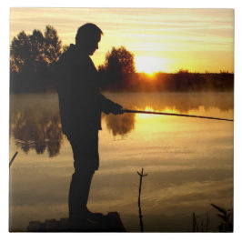 Angler Goedemorgen Tegeltje