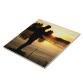 Angler Goedemorgen Tegeltje (Zijkant)