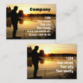 Angler Goedemorgen Visitekaartje (Voorkant / Achterkant)