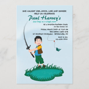 Angler Invitation Kaart