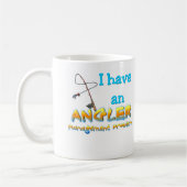 Angler Management Problem-T-shirts en geschenken. Koffiemok (Links)