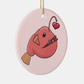 Angler uit liefde keramisch ornament (Rechts)