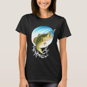 Angler Vist Mannen viskarp T-shirt