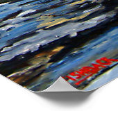 Angler Vist voor forel Poster (Hoek)