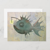 Anglerfisch Briefkaart (Voorkant / Achterkant)