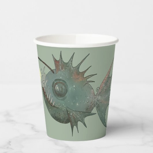 Anglerfisch Papieren Bekers (Links)
