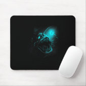Anglerfish Deep Sea Creatures Angler Fish Ocean Se Muismat (Met muis)