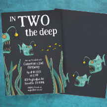 Anglerfish Deep Zee Ocean Tweede Verjaardag