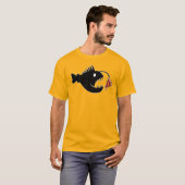 Anglerfish pizza T-Shirt (Voorkant volledig)