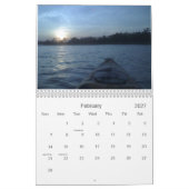 Anglers Nook geleide kajakvisserij 2012 Kalender (Feb 2027)
