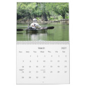 Anglers Nook geleide kajakvisserij 2012 Kalender (Mar 2027)