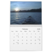 Anglers Nook geleide kajakvisserij 2012 Kalender (Feb 2026)