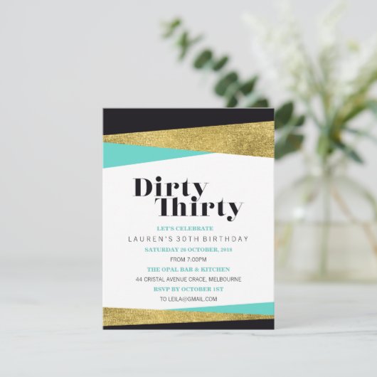 Angles Dirty Derty Kaart (Staand voorkant)