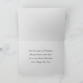 Angles voor een vrolijk kerst Wenskaart Bedankkaart (Binnen)