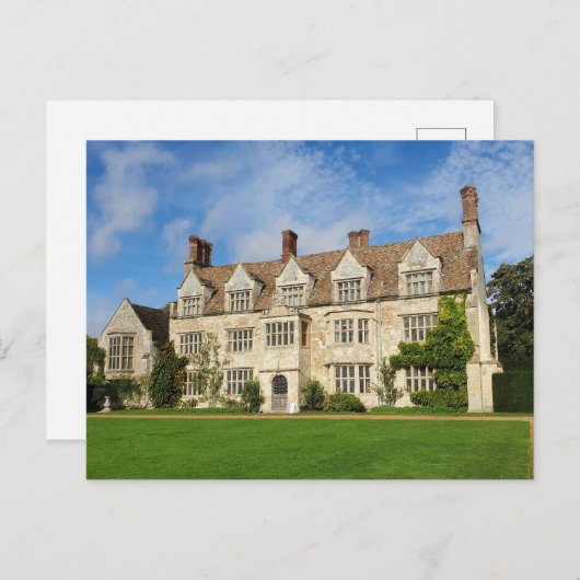 Anglesey Abbey, Cambridgeshire Briefkaart (Voorkant / Achterkant)