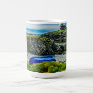 Anglesey Blue Boat 11 oz of 15 oz mok