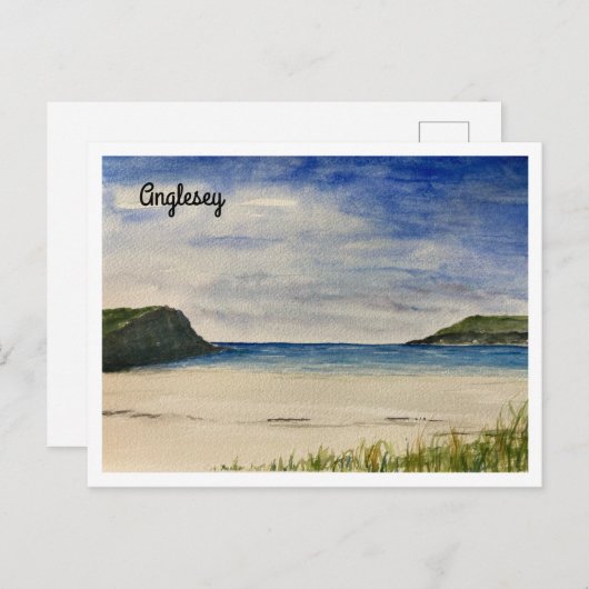 Anglesey Cable Bay Briefkaart (Voorkant / Achterkant)