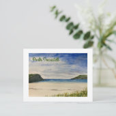 Anglesey Porth Trecastell Briefkaart (Staand voorkant)
