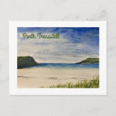 Anglesey Porth Trecastell Briefkaart (Voorkant)