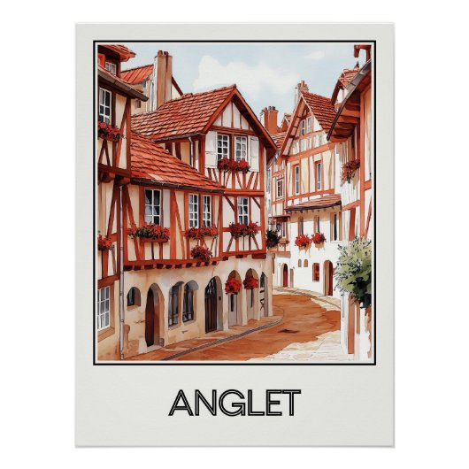 Anglet-vintage, Basischarme Perfect Poster (Voorkant)