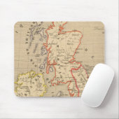 Angleterre, Ecosse, Irlande et Man en 1100 Muismat (Met muis)