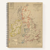 Angleterre, Ecosse, Irlande et Man en 1100 Notitieboek (Voorkant)