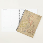 Angleterre, Ecosse, Irlande et Man en 1100 Planner (Display)