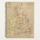 Angleterre, Ecosse, Irlande et Man en 1100 Planner (Voorkant)