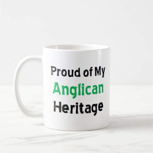 anglicaanse erfgoed koffiemok (Links)