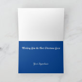 Anglicaanse kerstKaart Nazareth Feestdagen Kaart (Binnen)