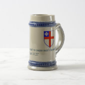 Anglican Beer Stein Bierpul (Voorkant rechts)