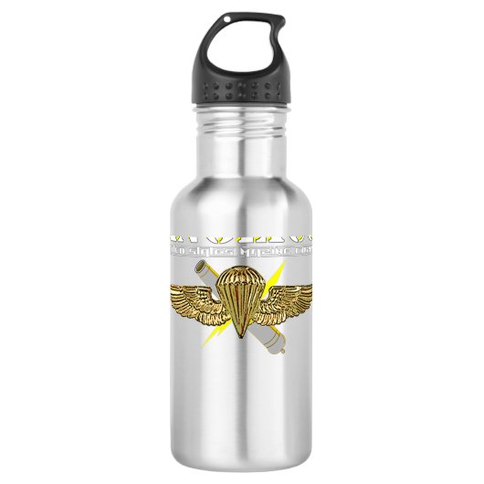 ANGLICO Eagle Wereldbol Anchor Waterfles (Voorkant)