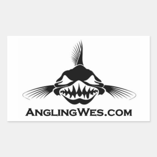 AnglingWes.com Stickers (Voorkant)