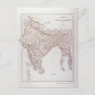 Anglo-Indiaas Rijk Briefkaart