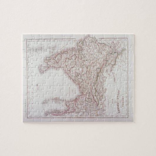 Anglo-Indiaas Rijk Legpuzzel (Horizontaal)